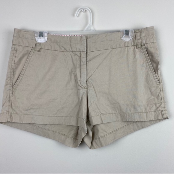 J. Crew Khaki Chino Shorts